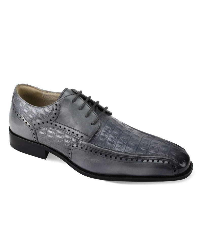 Zapatos con cordones Giovanni Milford Oxford - Gris Foto 1 de 1