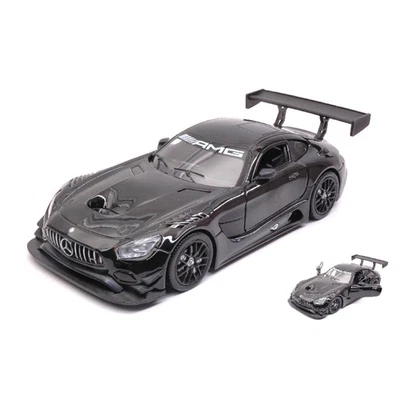 MERCEDES AMG GT3 2016 BLACK 1:24 Motormax Auto Stradali Modellino Nuovo - Immagine 1 di 3