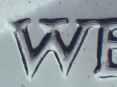 “Straight G”  1964 PROOF KENNEDY  DDO #9 doubled tripled die OBVERSE -90% silver - Image 1 of 4