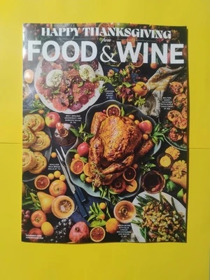 Food And Wine Magazine November 2025 - Image 1 of 4