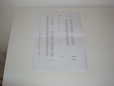 Verkaufe Frankaturware 2456,81 Euro  postfrisch und selbstklebend Neuware - Bild 1 von 4