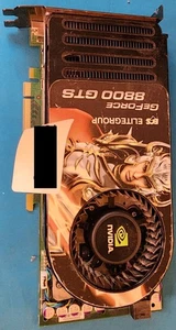 ECS GeForce 8800 GTS N8800GTS-320MX 20MB GDDR3 PCI Express x16 Graphics Card - Picture 1 of 6