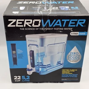 ZeroWater 22 tazas listo para leer 5 etapas filtro de agua dispensador - Imagen 1 de 6
