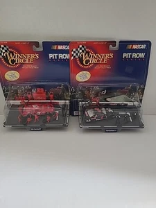 VTG NASCAR Winners Circle Pit Row Series Dale Earnhardt And Dale Jr Coca-Cola  - Picture 1 of 8