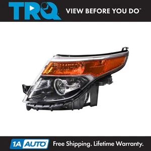 TRQ Left Headlight Assembly Fits 2011-2015 Ford Explorer - Picture 1 of 6