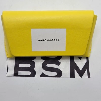 Marc Jacobs очки солнцезащитные очки чехол желтый белый полу-гибкий магнитный закрыть - Изображение 1 из 4