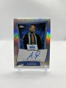 2025 Topps Chrome WWE Chrome Refractor Auto /175 Angelo Dawkins - Picture 1 of 2