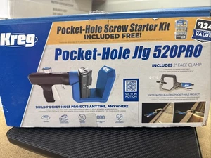Kreg Pocket-Hole Jig 520PRO PH Screw Starter Kit Impact-resistant Construction - Picture 1 of 5