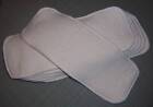 Cloth Diaper Inserts Super Soakers size 13x5 Hemp Organic Cotton Fleece Liners
