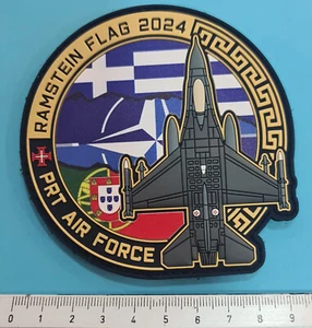 Raro ® OTAN RAFL 2024 parche PoAF Fuerza Aérea Portuguesa Helénica AF - Imagen 1 de 2