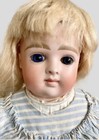 Wonderful 14" Antique Kestner "Moon Face" Closed Mouth Doll