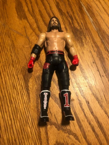 AJ Styles WWE 2017 Mattel Loose Action Figure Cover