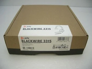 Plantronics Blackwire 3315 BW3315-M Mono USB-C Headset with 3.5mm Connection NEW - Picture 1 of 2