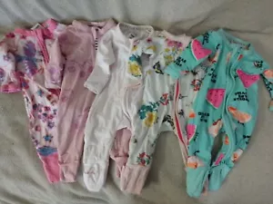Bonds Wondersuit/Wondercool, Baby Girl Zip-up One-piece Bundle; Newborn 0000 - Picture 1 of 8