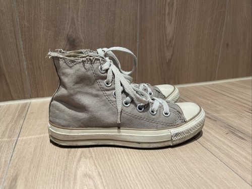 Converse Chuck scarpe da ginnastica sneaker All Star HIGH beige taglia 36 (3 5)