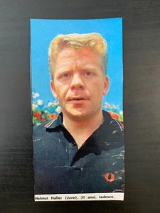 FOTO HELMUT HALLER FRAMMENTO DI GIORNALE ORIGINALE - Imagen 1 de 2