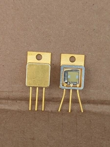 1 - Transistor MOSFET ENCHAPADO EN ORO DE CALIDAD DE COLECCIÓN - IMAGEN PARA REFERENCIA - Imagen 1 de 16