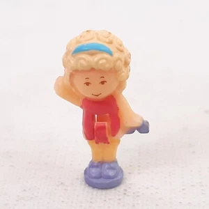 Vintage Polly Pocket Polly Doll Minifigure From Summer House 1993 Bluebird - Picture 1 of 5