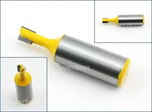 6.5mm Dovetail Joint Router Wood Cutter Lock Edge Corner 1/2" Drill Bit Tool - Picture 1 of 5