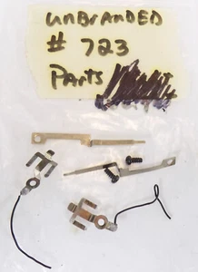 HO / UNBRANDED / LOCOMOTIVE #723 / HTF METAL PARTS + SCREWS - Picture 1 of 3