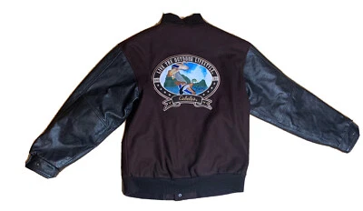 Vintage Cabelas Dick Idol Men’s Wool Leather Letterman’s Jacket Size Large - Image 1 of 4