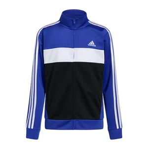 adidas Boys Lightweight Long Sleeve Color Blocked Tricot Track Jacket, Size L - Picture 1 of 5