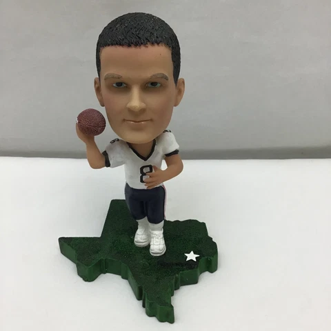 David Carr Bobblehead # 8 NFL Football Collectible Houston Texans Quarterback Cover