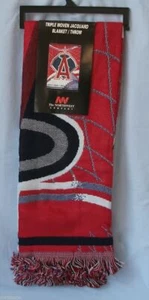 LOS ANGELES ANGELS MLB 48" X 60" WOVEN JACQUARD THROW BLANKET FREE SHIP - Picture 1 of 2