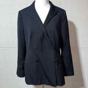 Chaqueta Blazer a Rayas Giorgio Armani Bergdorf Goodman - Imagen 1 de 9