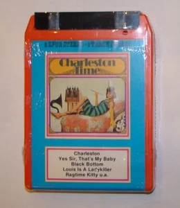 8 Spur Stereo 8 Track Stereo Kassetten NEU !-CHARLESTON TIME- Jetzt EUR31,00! - Bild 1 von 4