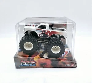 Muscle Machines Captain America Monster Truck 1:43 Scale New in Box NIB - Picture 1 of 6