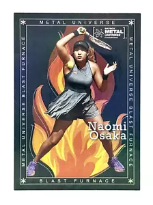 2021 Skybox Metal Universe Champions Blast Furnace Naomi Osaka Tennis - Picture 1 of 2