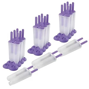 Eddingtons Set of 4 Duo Ice Lolly Mould - x 3 Packs - Picture 1 of 2