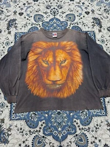 Vintage Lion King Trinity Sport Sun Faded Distressed t shirt - Picture 1 of 10