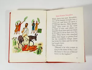 1974 My First Bible Printed in Belgium Ruth Hannon Illustrations by P. Ghijsens - Foto 1 di 5