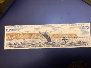 ICOLLECTZONE St Pierre and Miquelon 507a whales VF NH - Imagen 1 de 1