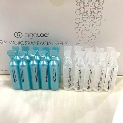 10 Paires Nuskin Nu Skin ageLOC Galvanic Spa Gel Pour le Visage Anti-âge - Bild 1 von 4