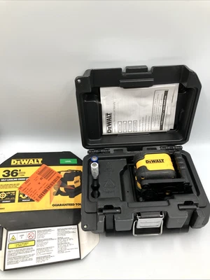 *Nivel láser de línea cruzada autonivelante de alcance DeWalt DW08802 36 pies Foto 1 de 4