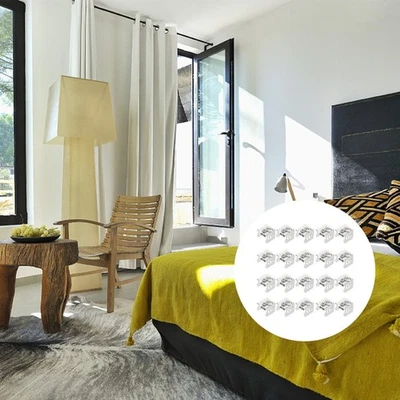  20 Pcs Accessori Per Tende Terminali Bastoni Tappo Terminale Dell'asta - Immagine 1 di 4