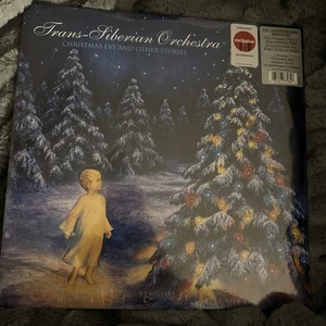 Christmas Eve and Other Stories Trans-Siberian Orchestra Vinyl LP NEW SEALED red - Picture 1 of 2