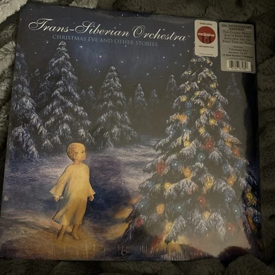 Christmas Eve and Other Stories Trans-Siberian Orchestra Vinyl LP NEW SEALED red - Image 1 of 2