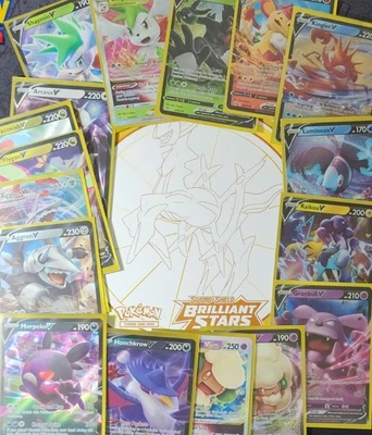 Pokémon Tcg Brilliant Stars Master Set 261 Cards NM Almost Complete Full Art - Image 1 of 4