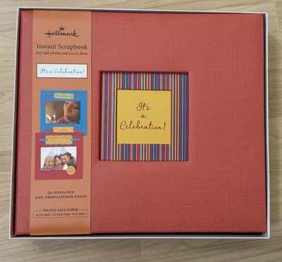 Hallmark 即时剪贴簿相册“It's a Celebration!” 20页设计 — 第 1/4 张图片