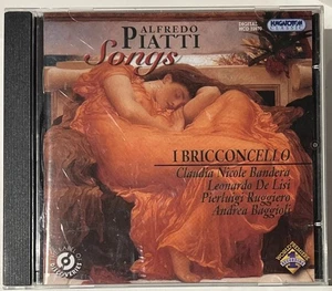 Alfredo Piatti Neuf Scelle Songs Ensemble Lieder I Bricconcello Hungarton CD - Picture 1 of 9