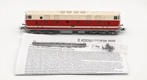 Locomotora diésel Gützold H0 33530 AC DR BR 119 112-1 digital rareza como nueva sin embalaje original - Imagen 1 de 18