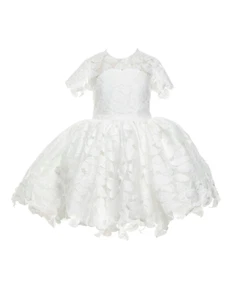 Doloris Petunia Custom 'Annabelle' Flower Girl Dress - Picture 1 of 7