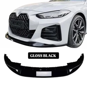 Parachoques delantero negro brillante BMW 4 Series M Performance G22 G23 G26 20+ - Imagen 1 de 6