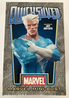 QUICKSILVER - Disfraz Azul - Mini Busto Marvel X-Men #1940/3000 Bowen Designs 6" Foto 1 de 4