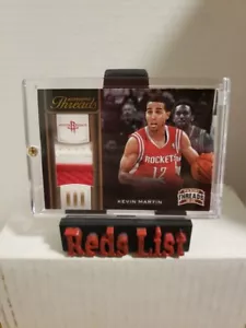 2012-13 Threads Authentic Threads Patch #58 Kevin Martin 7/25 Houston Rockets - Picture 1 of 9