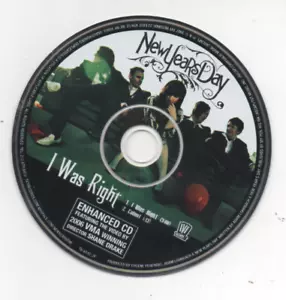 NewYear's Day I Was Right 2006 Limited Edition Promo CD Enhanced Music Video - Picture 1 of 1